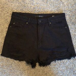 Black Kancan Shorts